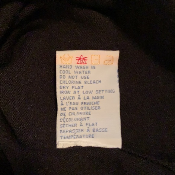 Black Sweater Tank w/ Beaded Jewelled Neckline - Picture 5 of 6